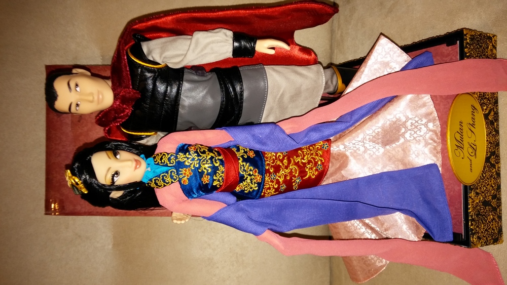 Couple Mulan et Li Shang